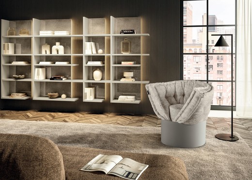 beige armchair bed | Huggy Armchair | LAGO