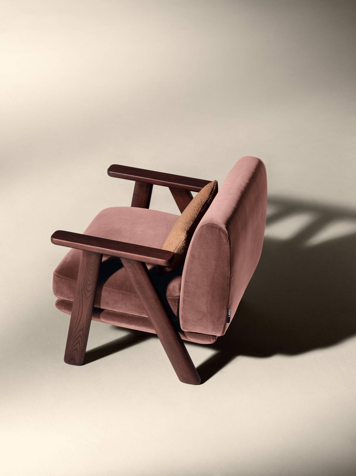 red fabric armchair | Altana Armchair | LAGO red fabric armchair | Altana Armchair | LAGO
