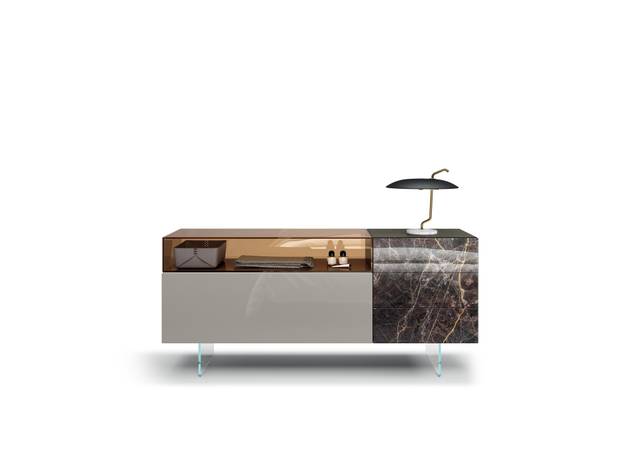 glass dresser with display case | 36e8 Glass Dresser | LAGO