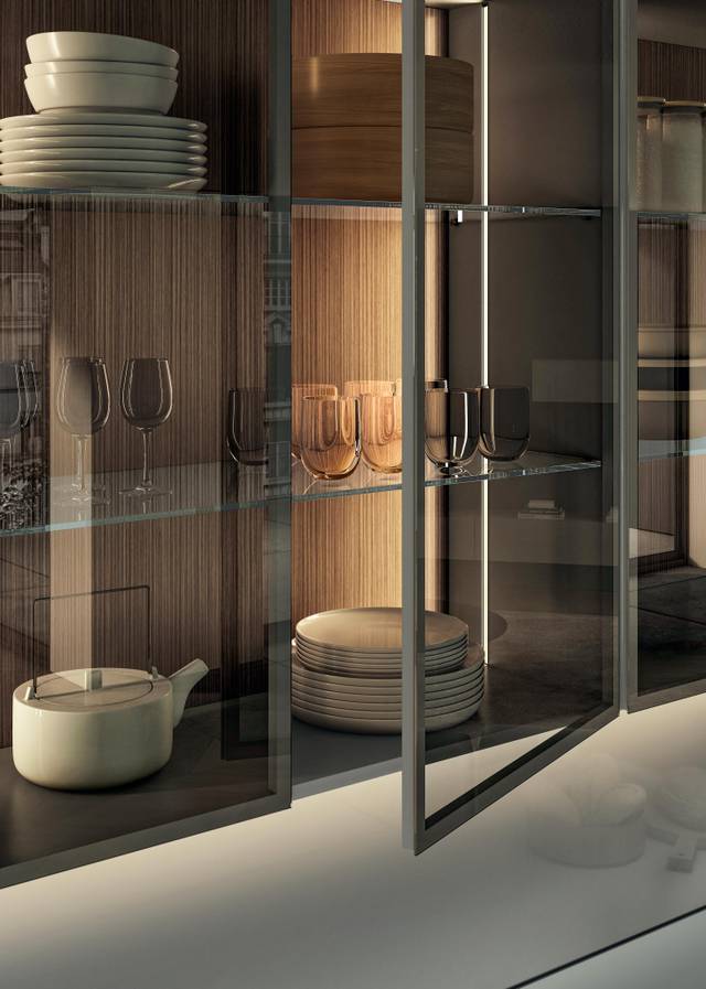 kitchen display cabinet | 36e8 Kitchen | LAGO