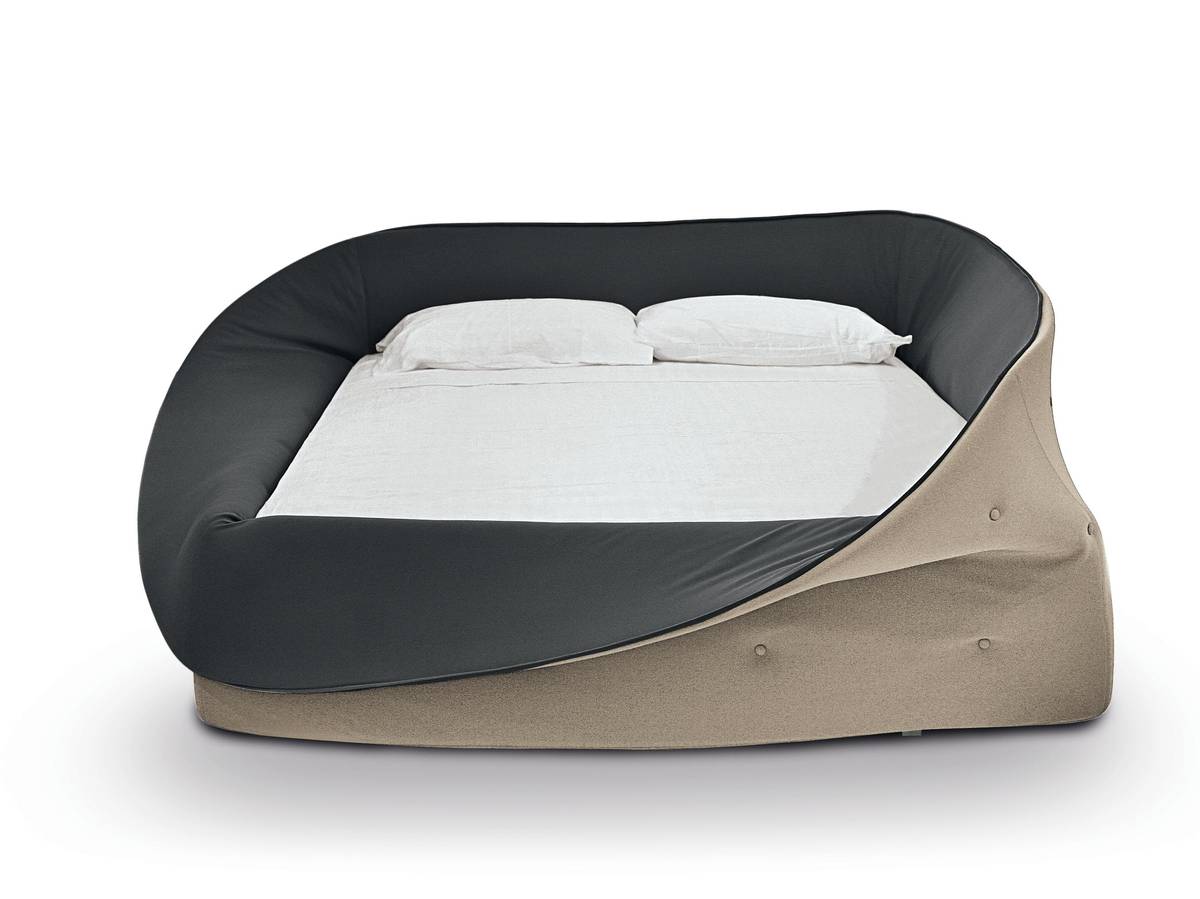 lit design en tissu stretch | Lit Colletto | LAGO lit design en tissu stretch | Lit Colletto | LAGO