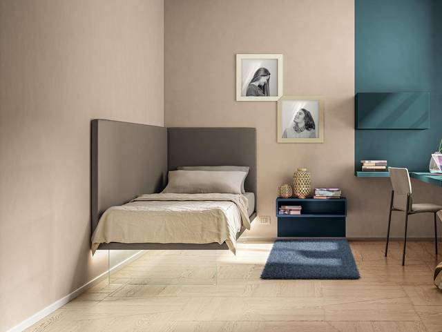 lit une place suspendu chambre d’enfant | Kids&Young |LAGO lit une place suspendu chambre d’enfant | Kids&Young |LAGO