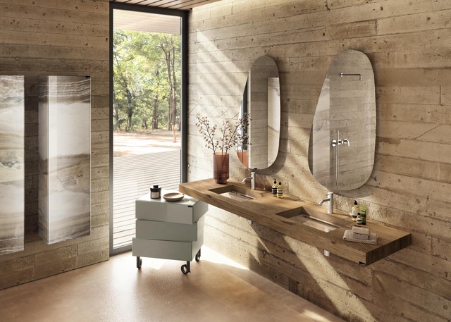 arredamento completo per bagno | Lavabo Depth | LAGO