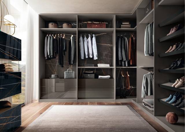 cabina armadio angolare | Cabina Armadio Outfit | LAGO