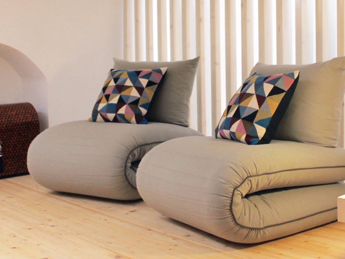 Fabric armchair bed | Chama armchair | LAGO