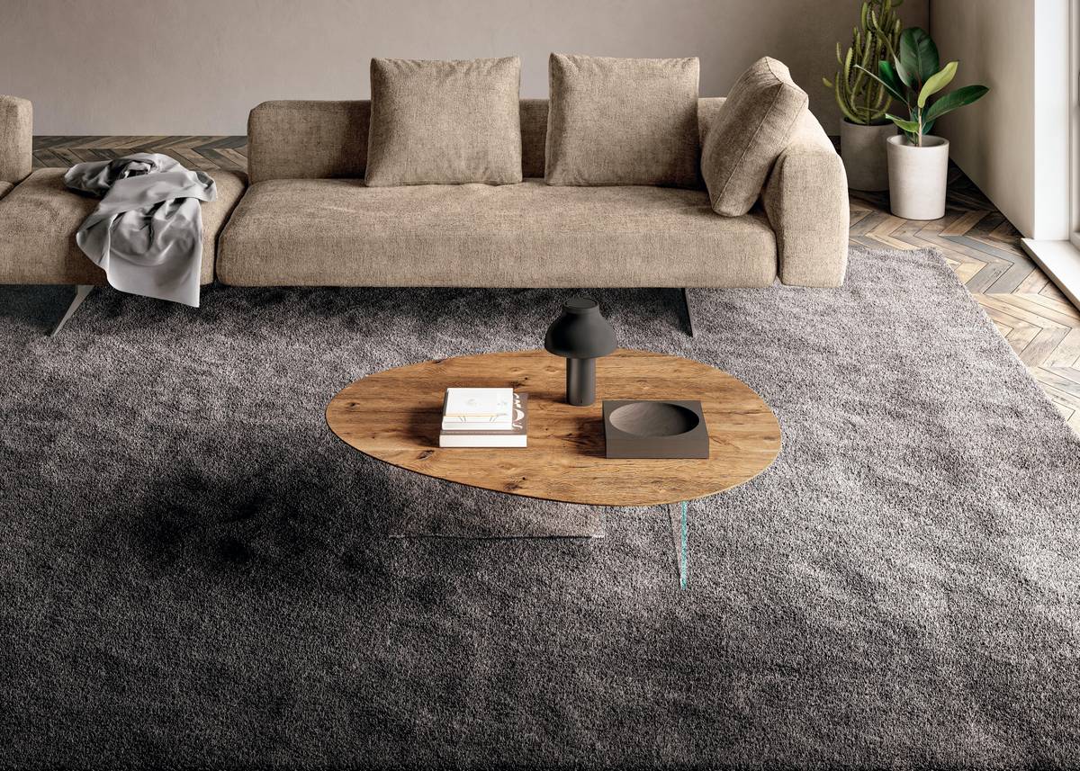 wooden coffee table with glass supports | Pleasure Coffee Table | LAGO wooden coffee table with glass supports | Pleasure Coffee Table | LAGO