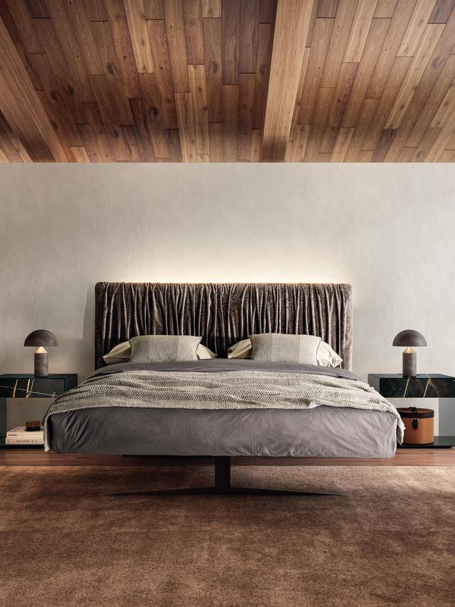 letto matrimoniale design gambe acciaio | Letto Steel | LAGO letto matrimoniale design gambe acciaio | Letto Steel | LAGO