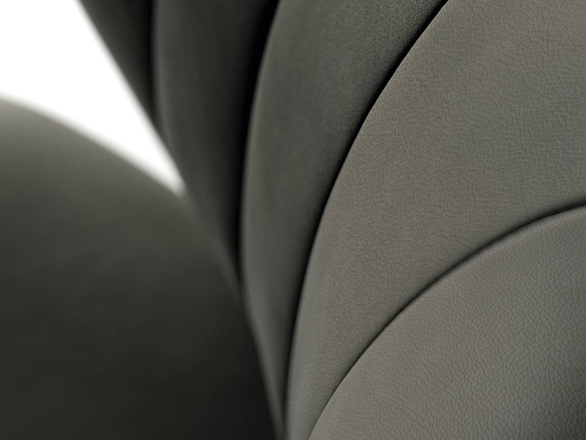 chaise en cuir design | Chaise Ruffle | LAGO