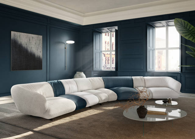 divano grande bianco | Divano Not Only White | LAGO