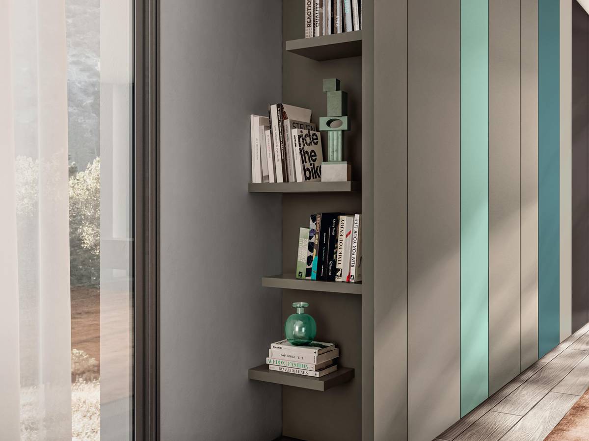 wardrobe with bookcase | Smart Wardrobe | LAGO wardrobe with bookcase | Smart Wardrobe | LAGO