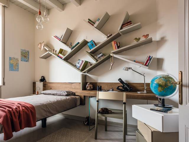 habitación infantil con librería en árbol | Kids&Young |LAGO habitación infantil con librería en árbol | Kids&Young |LAGO