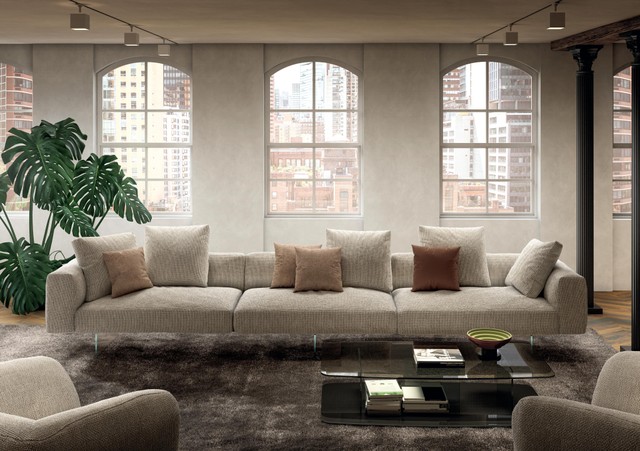 suspended sofa for modern living room | Air Soft Sofa | LAGO