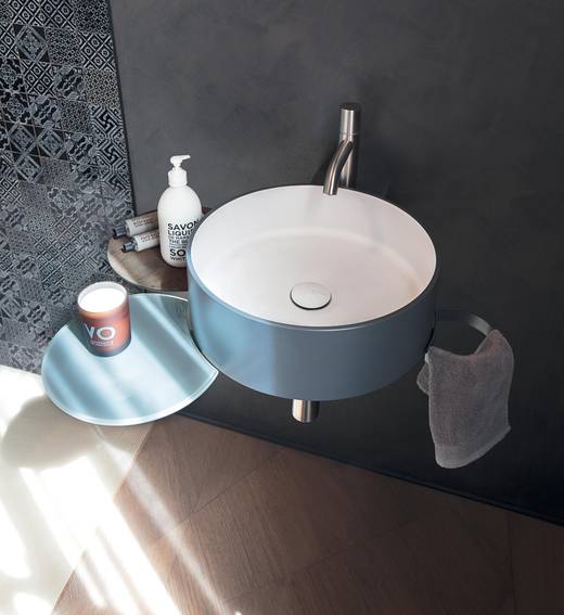 lavabo para baño suspendido de pared | Lavabo Cellule | LAGO
