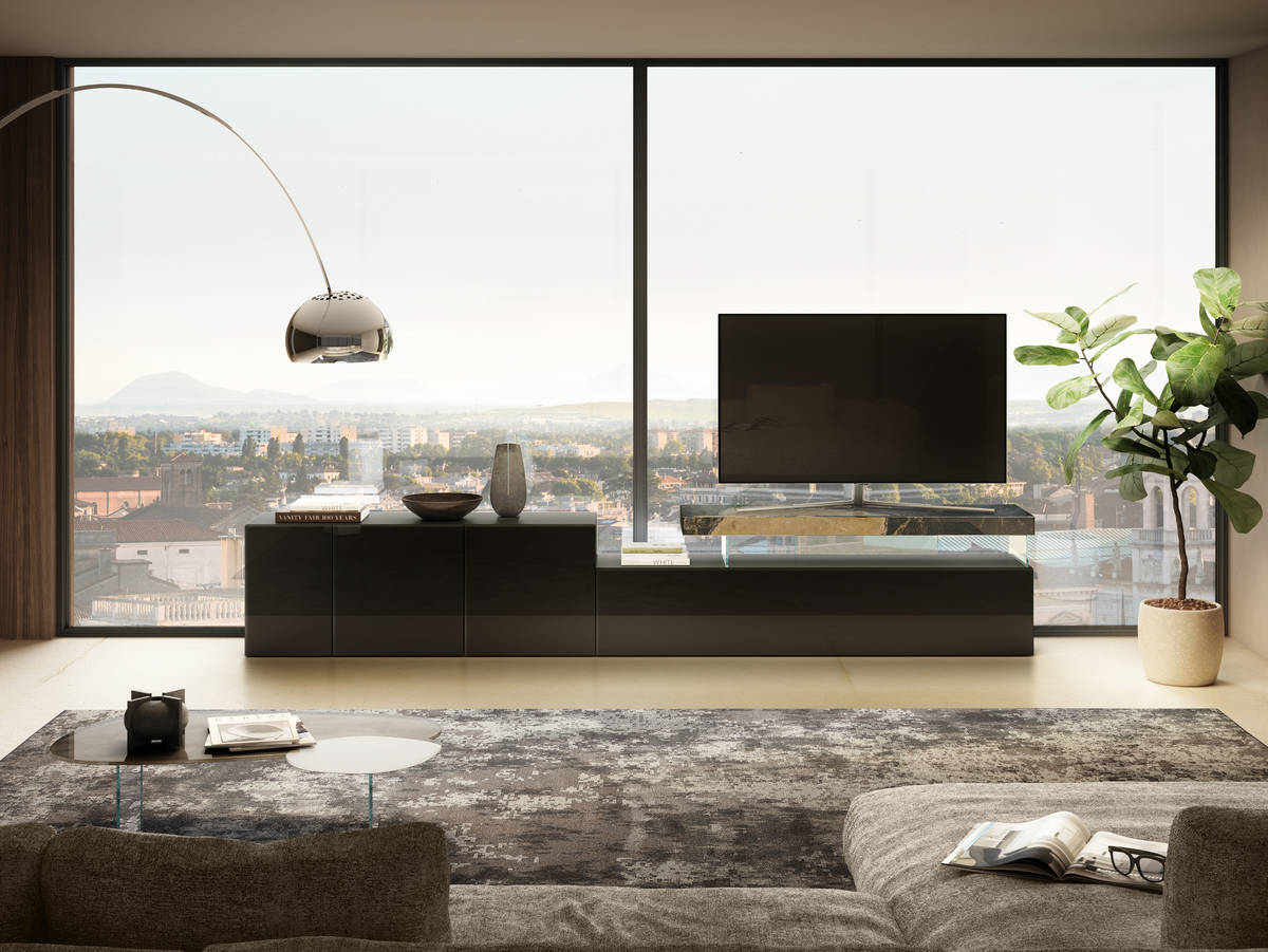 mobile tv di design nero | Mobile Tv Air | LAGO mobile tv di design nero | Mobile Tv Air | LAGO