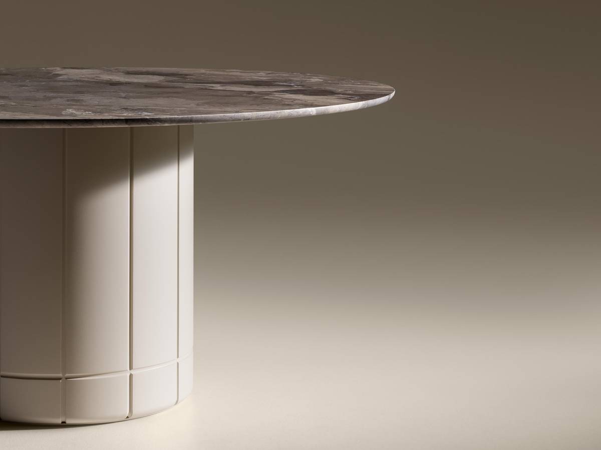 round dining room table | Alberoni Table | LAGO round dining room table | Alberoni Table | LAGO