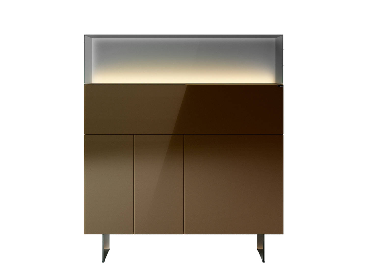 36e8 Glass Sideboard 1352 | LAGO