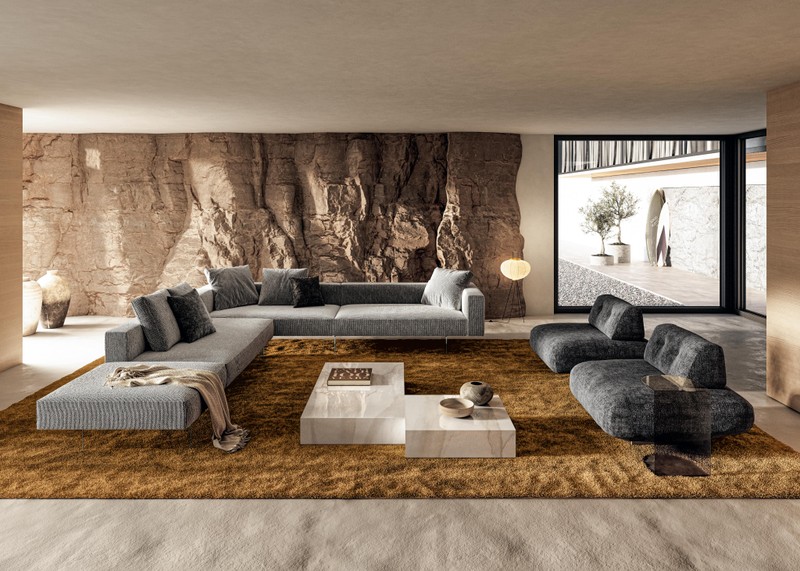 modular corner sofa for modern living room | Air Sofa | LAGO