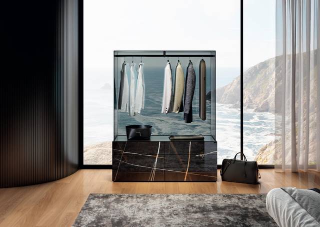 cabina armadio aperta per camera da letto | Cabina Armadio Air | LAGO