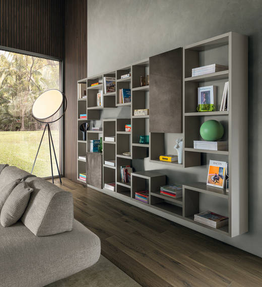 libreria su misura per soggiorno | Libreria 30mm | LAGO libreria su misura per soggiorno | Libreria 30mm | LAGO