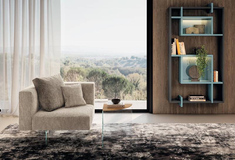 poltrona in tessuto beige | Poltrona Air | LAGO poltrona in tessuto beige | Poltrona Air | LAGO