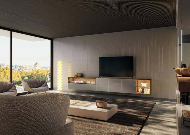 wall-mounted TV cabinet | 36e8 Tv Unit| LAGO