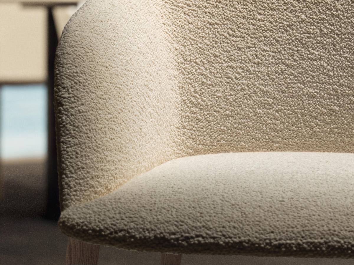 silla de tela de diseño | Silla Amida | LAGO silla de tela de diseño | Silla Amida | LAGO