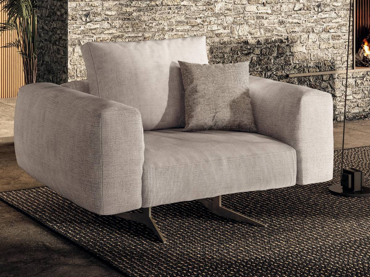 soft designer living room armchair | Air Soft Armchair | LAGO