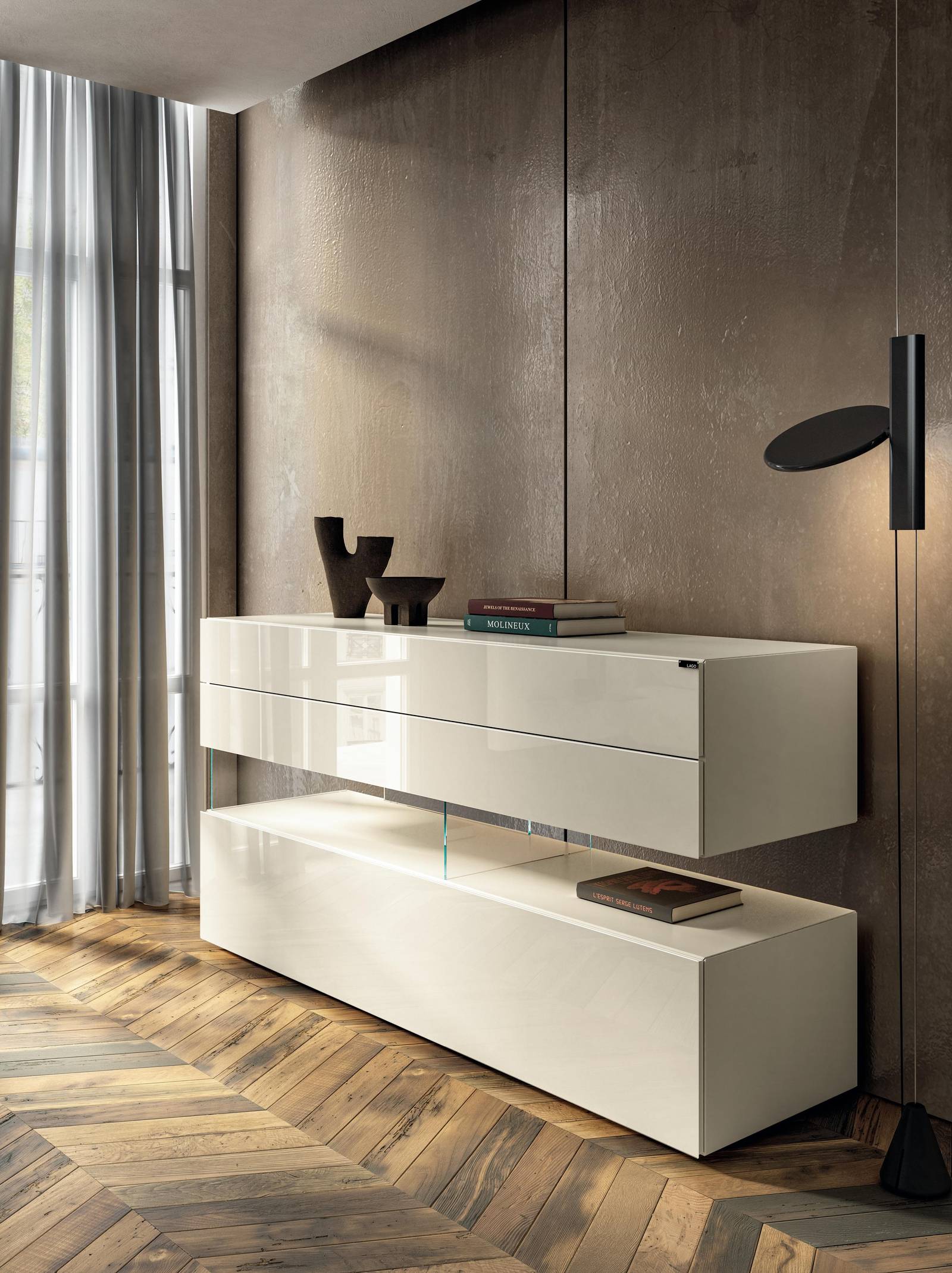 cómoda de dormitorio | Cómoda Air | LAGO