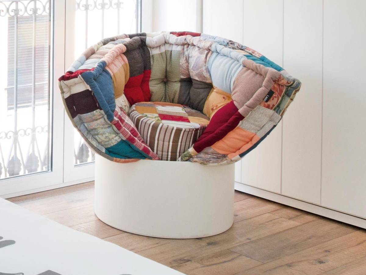 coloured chair bed | Huggy Armchair | LAGO