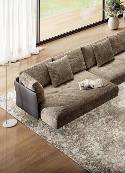 divano angolare beige | Divano Air Slim | LAGO divano angolare beige | Divano Air Slim | LAGO