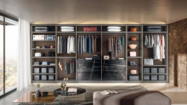 modern walk-in wardrobe | Outfit Walk-In-Closet | LAGO modern walk-in wardrobe | Outfit Walk-In-Closet | LAGO