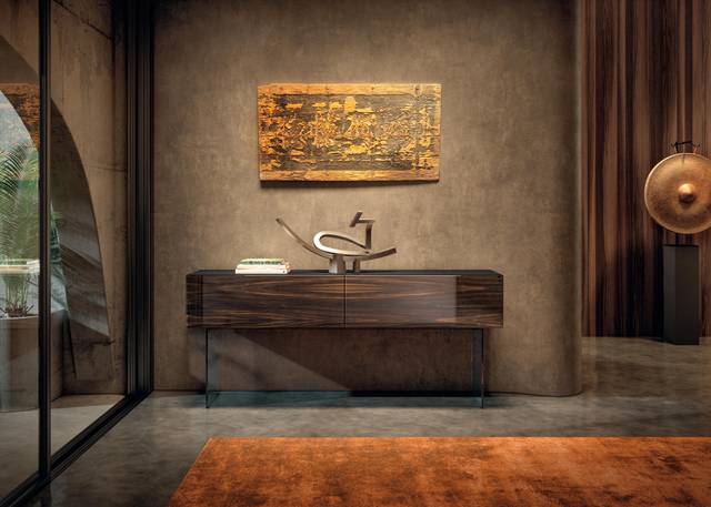 entrance console unit with glass legs | 36e8 Console | LAGO entrance console unit with glass legs | 36e8 Console | LAGO