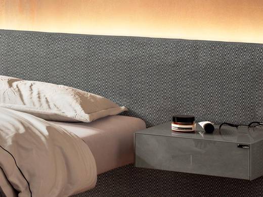 letto moderno con sostegni in vetro | Letto Air | LAGO letto moderno con sostegni in vetro | Letto Air | LAGO