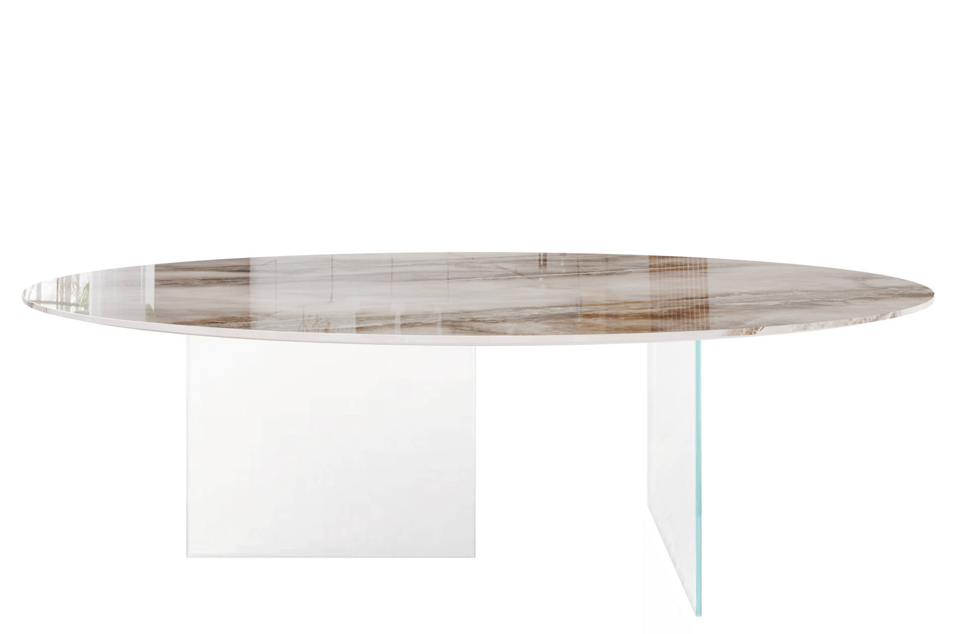 Air Slim XGlass Round Table 2260X | LAGO