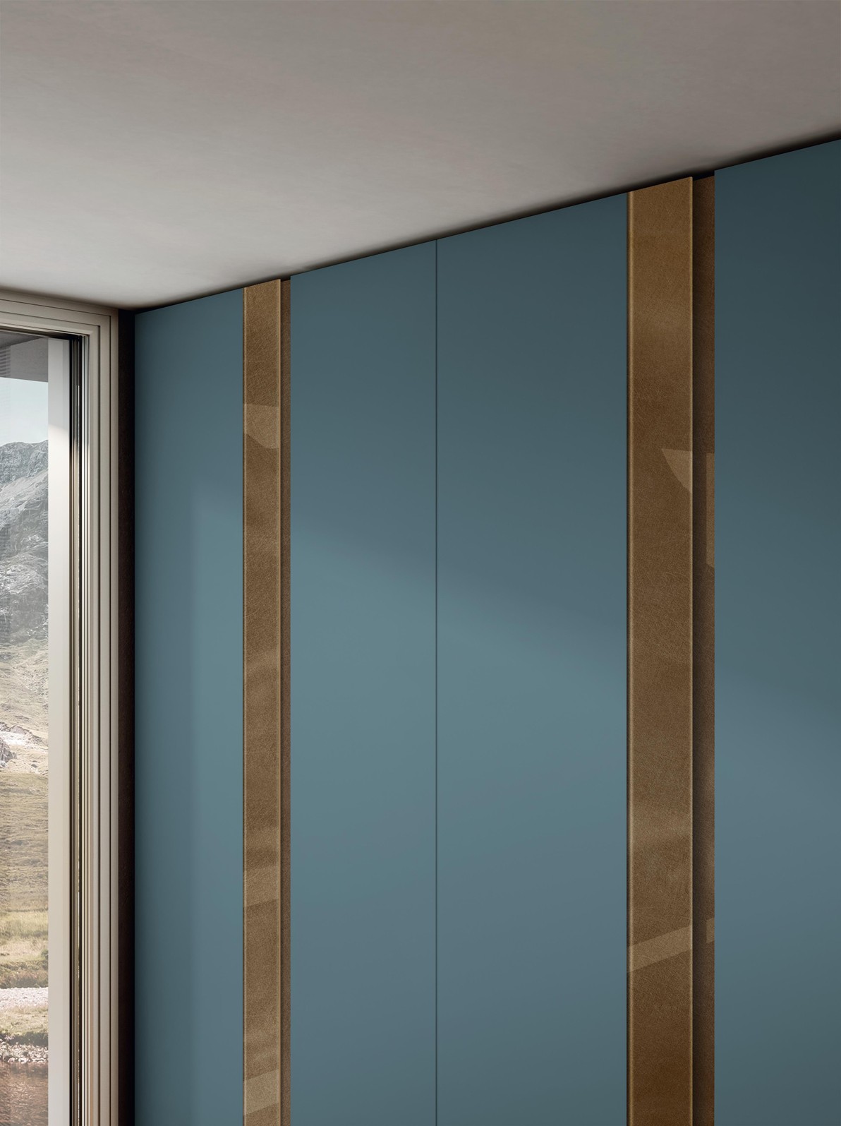armoire avec différentes finitions | Armoire Groove | LAGO