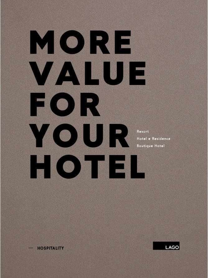 hotel furnishings catalogue | LAGO Design hotel furnishings catalogue | LAGO Design