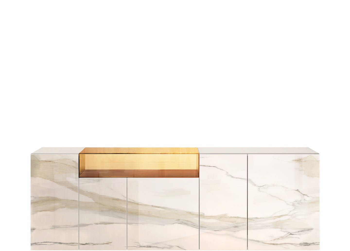 36e8 Glass  Sideboard 1337 | LAGO