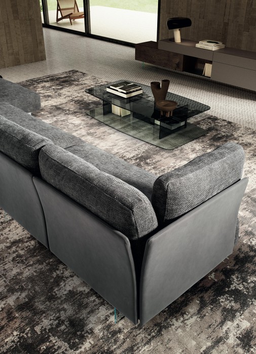 sofa back detail | Air Soft Slim Sofa | LAGO