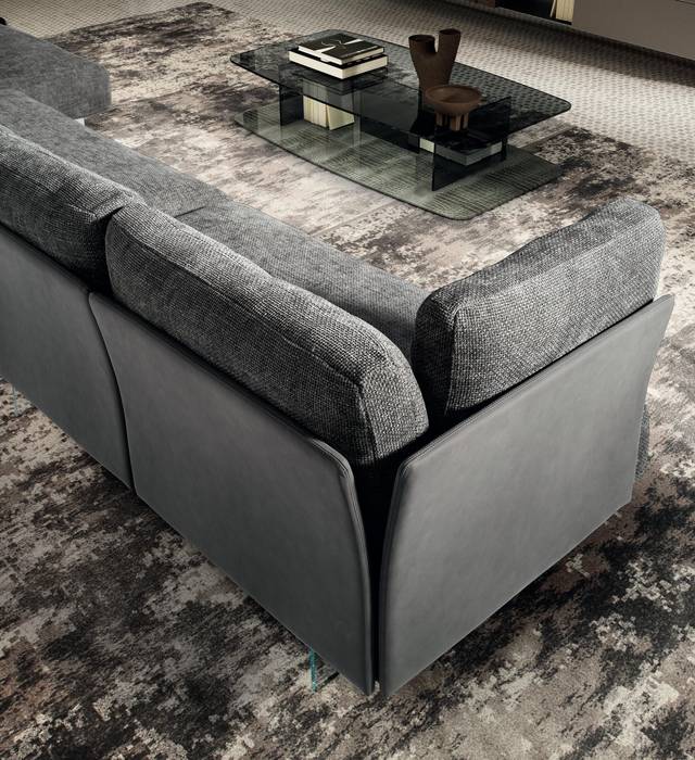 sofa back detail | Air Soft Slim Sofa | LAGO