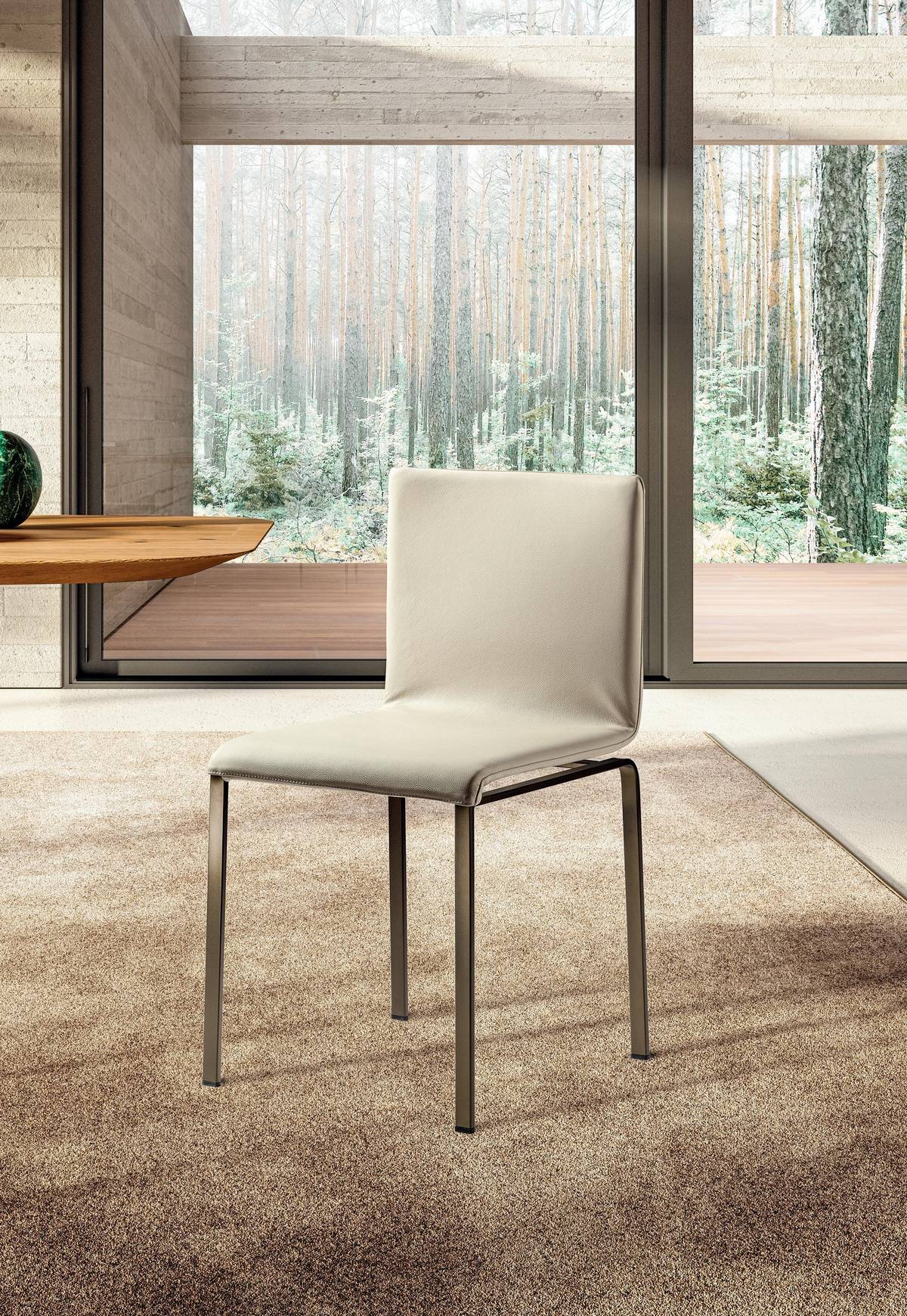 chaise en cuir | Chaise Dangla | LAGO chaise en cuir | Chaise Dangla | LAGO