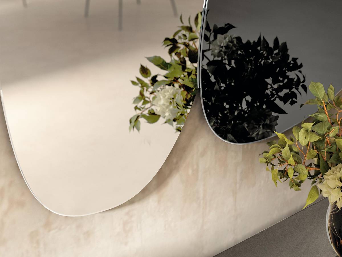 détail miroir décoratif | Miroir Melty | LAGO