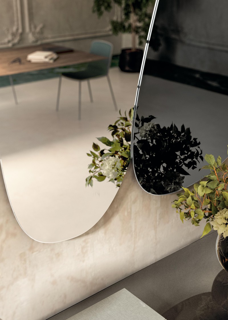 Specchio Decorativo Da Appendere Alla Parete Con Catena, 31