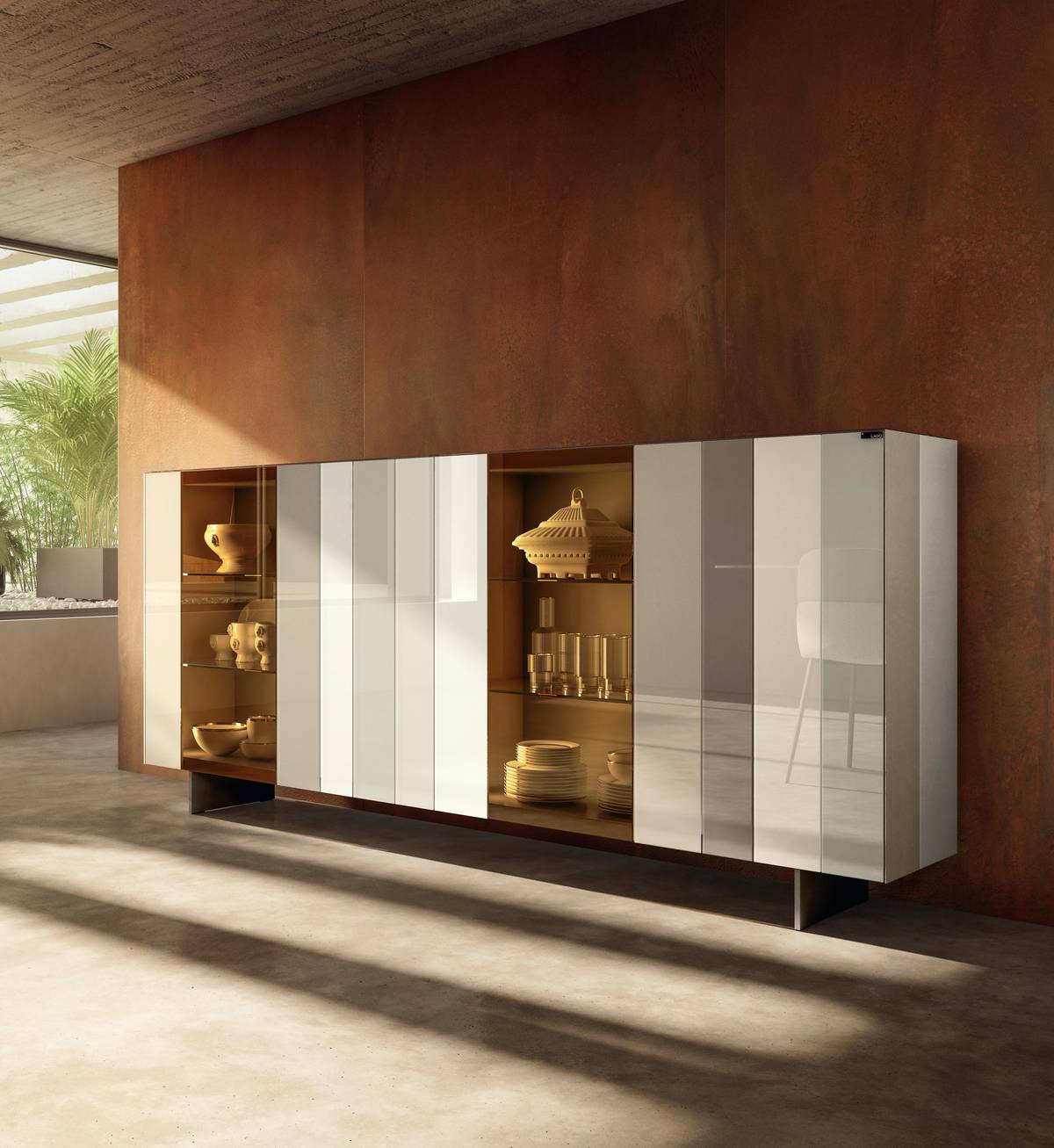 glass panel units | N.O.W. Sideboard | LAGO glass panel units | N.O.W. Sideboard | LAGO