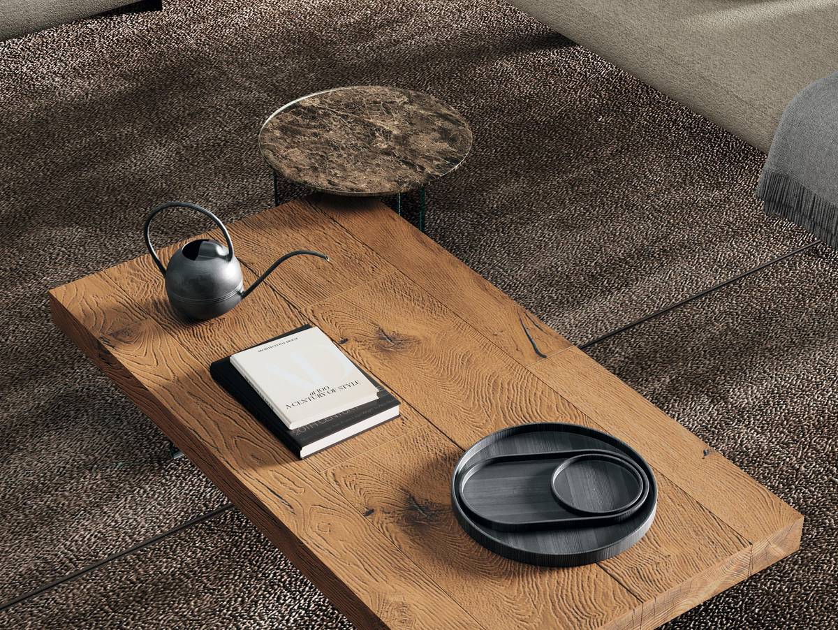 tavolino in legno chiaro per soggiorno | Tavolino Air | LAGO