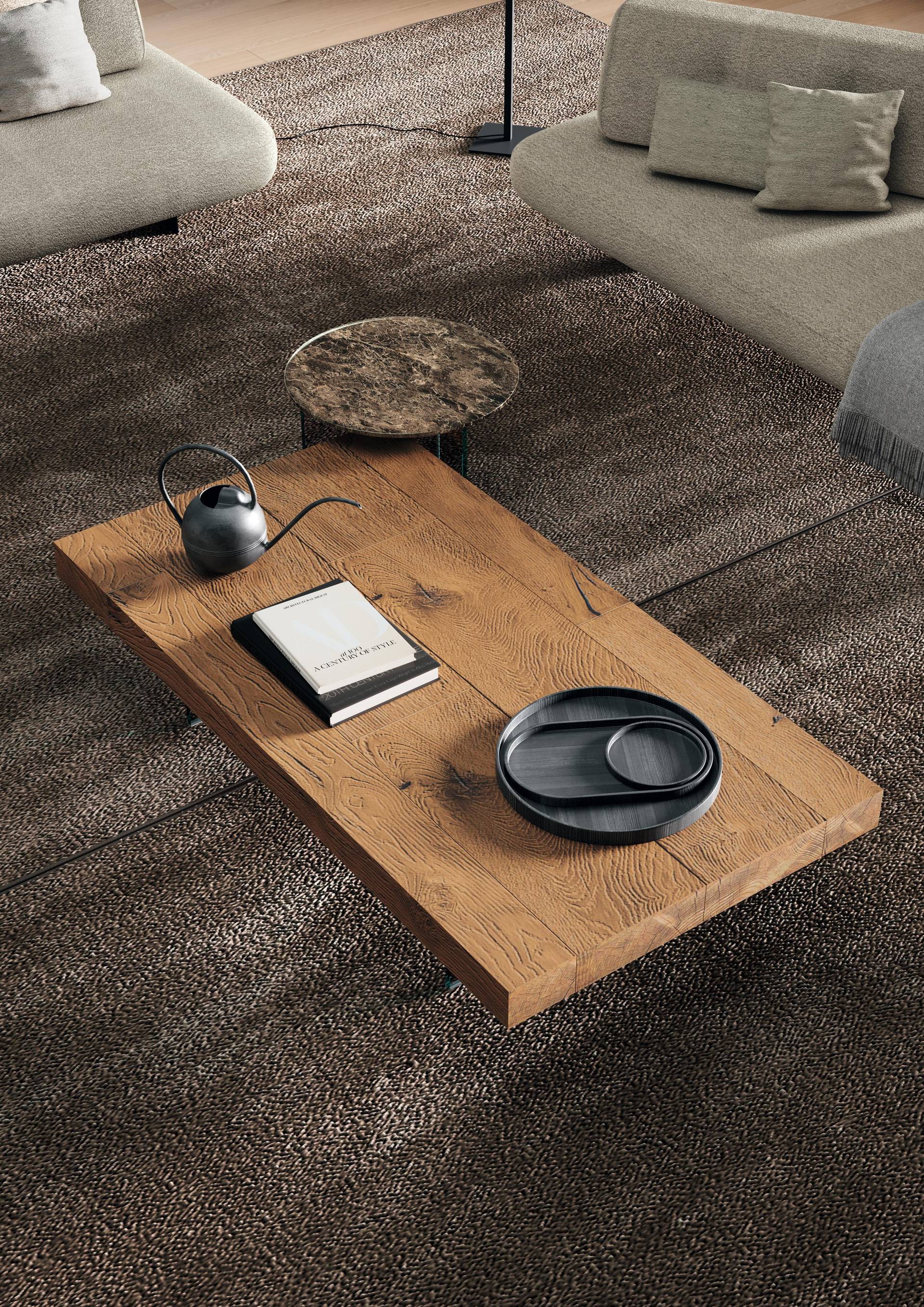 light wood coffee table for living room | Air Coffee Table | LAGO