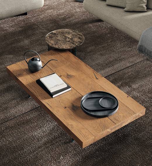 tavolino in legno chiaro per soggiorno | Tavolino Air | LAGO