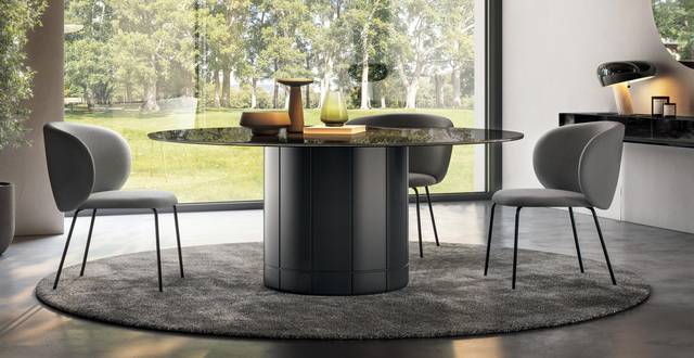 tavolo rotondo con sedie design | Tavolo Alberoni |LAGO tavolo rotondo con sedie design | Tavolo Alberoni |LAGO