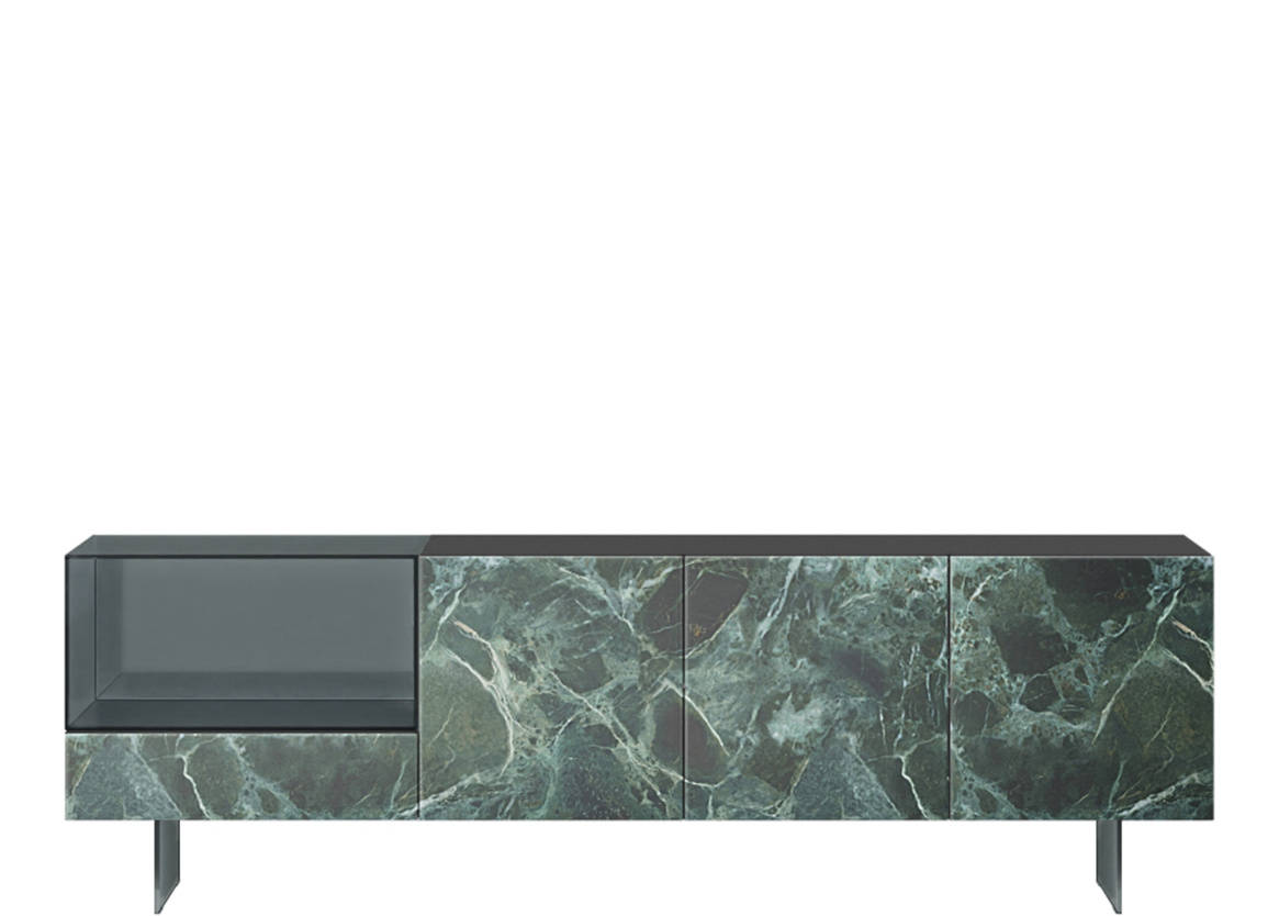 36e8 Glass Sideboard 1324-01 | LAGO