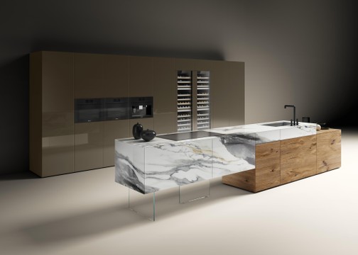 cucina componibile sospesa | Cucina 36e8 | LAGO