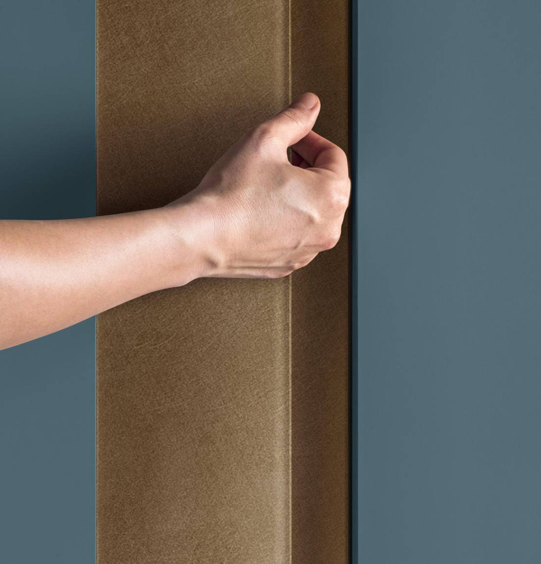 bedroom hinged wardrobe opening | Groove Wardrobe | LAGO bedroom hinged wardrobe opening | Groove Wardrobe | LAGO